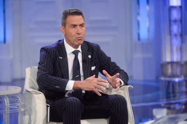 IPA89113922 - Rome: Roberto Vannacci, a rising star on the national team, appears as a guest on the show Porta a Porta  Copyright: xSTEFANOxCAROFEIx xSTEFANOxCAROFEIx xFOTOGRAMMAx IPA89113922