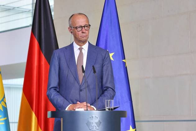 Berlin, Deutschland, 29.09.2026: Bundeskanzleramt: Empfang des Staatspräsidenten Kasachstans: Bundeskanzler Friedrich Merz (CDU) Copyright: xdtsxNachrichtenagenturx dts_136774