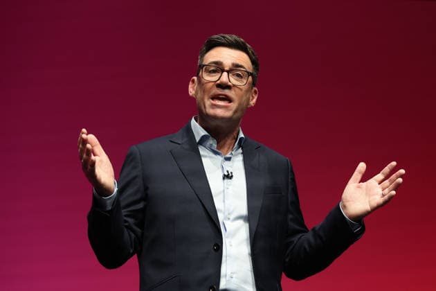 September 29, 2026, Liverpool, Engalnd, United Kingdom: UK Prime Minister Andy Burnham delivers his keynote speech during the Labour Party Annual Conference at Liverpool Experience Campus in Liverpool, England. Liverpool United Kingdom  - ZUMAa279 20260929_zsp_a279_048 Copyright: xZeynepxDemirxAslimx