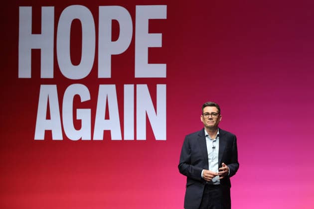 September 29, 2026, Liverpool, Engalnd, United Kingdom: UK Prime Minister Andy Burnham delivers his keynote speech during the Labour Party Annual Conference at Liverpool Experience Campus in Liverpool, England. Liverpool United Kingdom  - ZUMAa279 20260929_zsp_a279_067 Copyright: xZeynepxDemirxAslimx