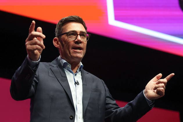 September 29, 2026, Liverpool, Engalnd, United Kingdom: UK Prime Minister Andy Burnham delivers his keynote speech during the Labour Party Annual Conference at Liverpool Experience Campus in Liverpool, England. Liverpool United Kingdom  - ZUMAa279 20260929_zsp_a279_084 Copyright: xZeynepxDemirxAslimx