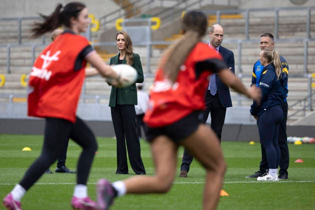 The Prince and Princess of Wales visit Leeds Rhinos The Prince and Princess of Wales visit Leeds Rhinos rugby team and learn how the club and the Leeds Rhinos Foundation are changing lives through the power of sport, at AMT Headingley Stadium, Leeds, Yorkshire, UK, on the 29th September 2026. Picture by James Glossop WPA-Pool Leeds AMT Headingley Stadium Yorkshire UK  WHA-0831