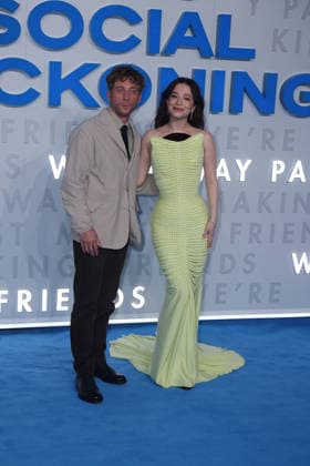 29 09 26 (L-R) Aaron Sorkin, Mikey Madison and Jeremy Allen White attends The Social Reckoning Gala Screening at Curzon Mayfair on September 29, 2026 in London, England. 29 09 26 The Social Reckoning Gala Screening at Curzon Mayfair on September 29, 2026 in London, England., Credit:Roger Alarcon Avalon United Kingdom, London  Copyright: xRogerxAlarconx xAvalonx 1139269090