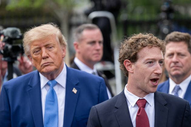September 29, 2026, Washington, District Of Coulmbia, United States: MARK ZUCKERBERG speaks during a surprise gaggle with President DONALD TRUMP and technology executives at the White House. Washington United States - ZUMAk206 20260929_znp_k206_023 Copyright: xMattxKaminskyx