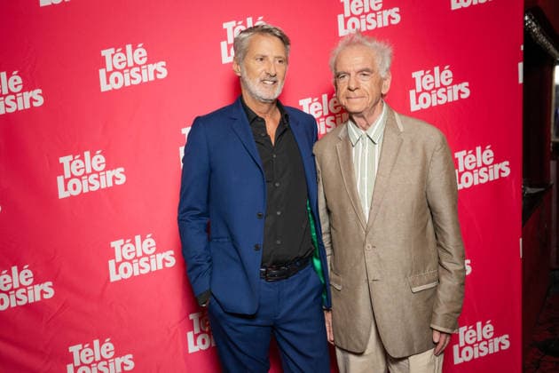 Tele Loisirs Awards - Paris French TV host Antoine De Caunes and Jacques Jakubowicz alias Jacky attends a photocall at the Tele Loisirs Awards 2026 at the Casino de Paris in Paris, France, on September 29, 2026. Photo by Alexis Jumeau ABACAPRESS.COM Paris France  Copyright: xJumeauxAlexis ABACAx