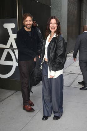 September 29, 2026, New York, New York, USA: DAVID RYSDAHL WITH LILY SULLIVAN at ABC DISNEY Studios in Downtown Manhattan, New York City New York USA - ZUMAh16_ 20260929_zaf_h16_174 Copyright: xDanxHerrickx