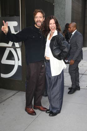 September 29, 2026, New York, New York, USA: DAVID RYSDAHL WITH LILY SULLIVAN at ABC DISNEY Studios in Downtown Manhattan, New York City New York USA - ZUMAh16_ 20260929_zaf_h16_175 Copyright: xDanxHerrickx