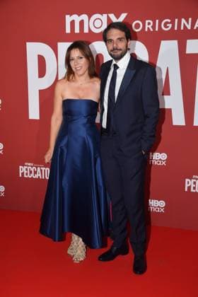 IPA89127919 - Rome, Cinema Adriano: Preview of the HBO TV series Peccato. Pictured: Valerio Vestoso  Copyright: xVincenzoxLandix xVincenzoxLandix IPA89127919