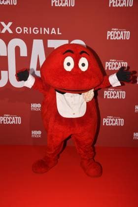 IPA89127946 - Rome, Cinema Adriano: Preview of the HBO TV series Peccato. Pictured: Gabibbo  Copyright: xVincenzoxLandix xVincenzoxLandix IPA89127946
