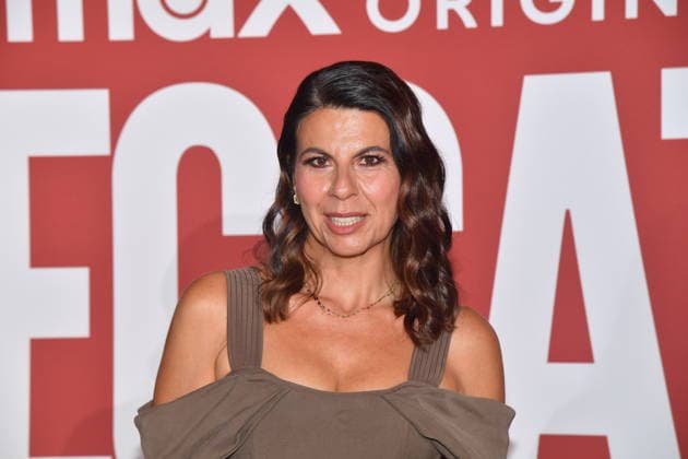 IPA89128082 - Rome, Cinema Adriano: Premiere of the HBO TV series Peccato. Pictured: Geppi Cucciari  Copyright: xVincenzoxLandix xVincenzoxLandix IPA89128082