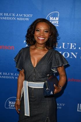 Los Angles Ca Sept 29: Nadege August at The 2026 Blue Jacket Fashion Show a benefit for Zero prostate cancer on September 29, 2026 Credit: Michael Mattes USA  - ZUMAa123 20260929_zaa_a123_056 Copyright: xAdMediax