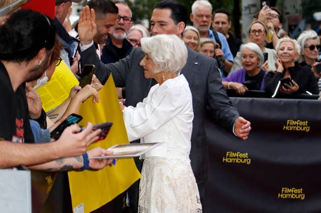 Helen Mirren bei der Premiere des Kinofilms Ein Talent fürs Morden A Talent for Murder und Douglas Sirk Award Verleihung auf dem 34. Filmfest Hamburg im Cinemaxx Dammtor. Hamburg, Deutschland, 29.09.2026