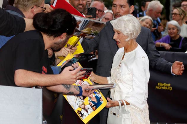 Helen Mirren bei der Premiere des Kinofilms Ein Talent fürs Morden A Talent for Murder und Douglas Sirk Award Verleihung auf dem 34. Filmfest Hamburg im Cinemaxx Dammtor. Hamburg, Deutschland, 29.09.2026