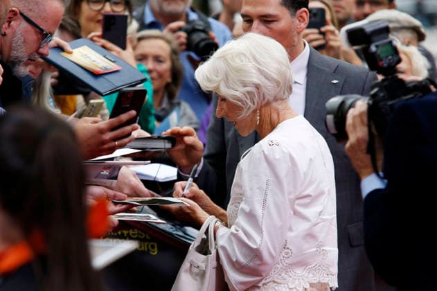 Helen Mirren bei der Premiere des Kinofilms Ein Talent fürs Morden A Talent for Murder und Douglas Sirk Award Verleihung auf dem 34. Filmfest Hamburg im Cinemaxx Dammtor. Hamburg, Deutschland, 29.09.2026