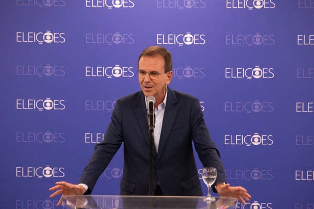 RIO DE JANEIRO, RJ - 30.09.2026: DEBATE GLOBO GOVERNO RJ - Rio de Janeiro gubernatorial candidate Eduardo Paes, after the debate held on Rede Globo, on Tuesday night (29). x3022371x  CarlosxEliasxJunior