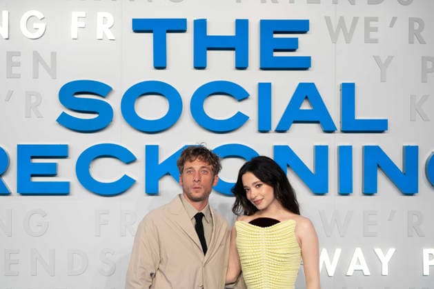 The Social Reckoning Gala Screening - Arrivals Jeremy Allen White and Mikey Madison attend The Social Reckoning Gala Screening at Curzon Mayfair on September 29, 2026 in London, England., Credit:Lounis Tiar Avalon United Kingdom, London, Curzon Mayfair  Copyright: xLounisxTiarx xAvalonx 1139278620
