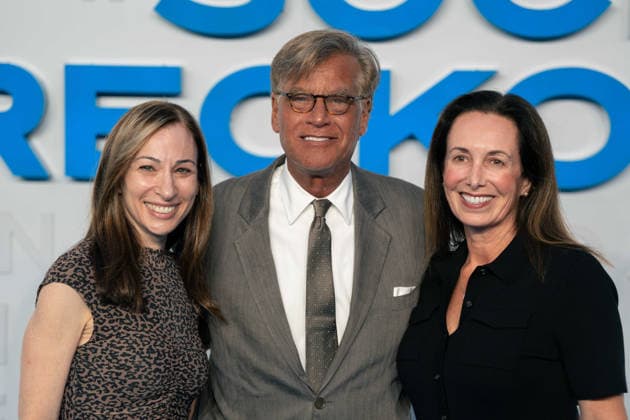 The Social Reckoning Gala Screening - Arrivals Aaron Sorkin with his family attend The Social Reckoning Gala Screening at Curzon Mayfair on September 29, 2026 in London, England., Credit:Lounis Tiar Avalon United Kingdom, London, Curzon Mayfair  Copyright: xLounisxTiarx xAvalonx 1139279060
