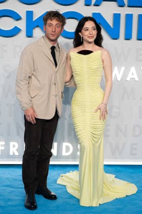 The Social Reckoning Gala Screening - Arrivals Jeremy Allen White and Mikey Madison attend The Social Reckoning Gala Screening at Curzon Mayfair on September 29, 2026 in London, England., Credit:Lounis Tiar Avalon United Kingdom, London, Curzon Mayfair  Copyright: xLounisxTiarx xAvalonx 1139279206