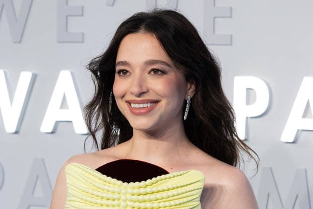 Mikey Madison attends The Social Reckoning Gala Screening at Curzon Mayfair in London, England. UK. Tuesday 29th September 2026. Copyright: xJamesxWarrenx THE SOCIAL RECKONING - GALA SCREENING 9