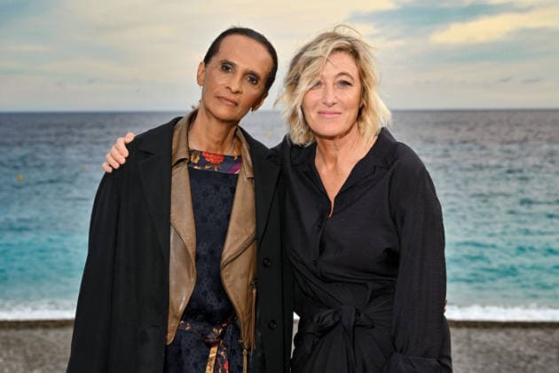 Karine Silla and Valeria Bruni Tedeschi at the photocall for the film *Un jeu dangereux* during the 8th edition of the Cinéroman Festival in Nice on September 29, 2026 Jacovides Bebert Bestimage Photocall for the film *Un jeu dangereux* at the 8th edition of the Cinéroman Festival in Nice, France  Copyright: xDominiquexJacovidesx-xBrunoxBebertx xBestimagexDominiquexJacovidesx-xBrunoxBebertx xBestimagex