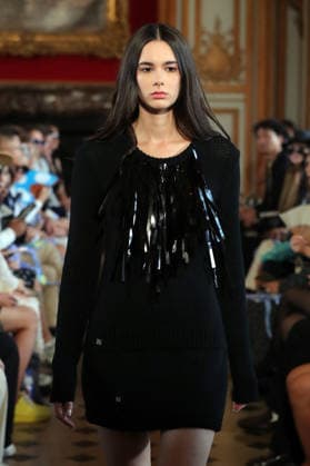 PFW - Nothing Nine Runway A model walks the runway during the Nothing Nine Womenswear Spring Summer 2024 show as part of Paris Fashion Week on October 03, 2023 in Paris, France. Photo by Alain-Gil Gonzalez ABACAPRESS..COM Paris France  Copyright: xGonzalezxAlain-Gil ABACAx