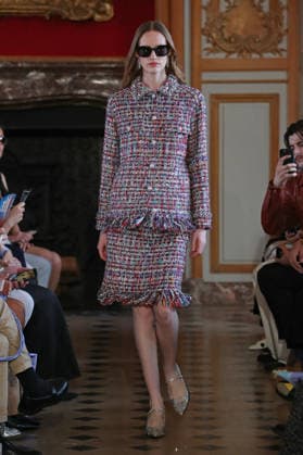 PFW - Nothing Nine Runway A model walks the runway during the Nothing Nine Womenswear Spring Summer 2024 show as part of Paris Fashion Week on October 03, 2023 in Paris, France. Photo by Alain-Gil Gonzalez ABACAPRESS..COM Paris France  Copyright: xGonzalezxAlain-Gil ABACAx
