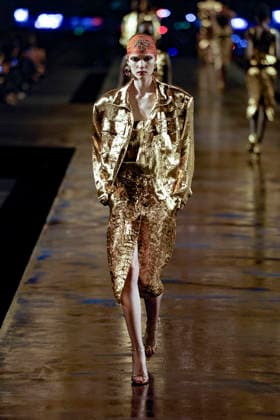 Saint Laurent Spring Summer 2027 fashion show during Paris Fashion Week on September 29, 2026, in Paris, France  Copyright: xAgencex xBestimagexAgencex xBestimagex