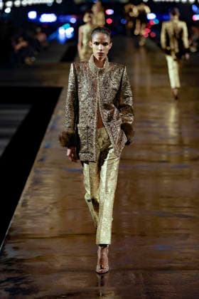 Saint Laurent Spring Summer 2027 fashion show during Paris Fashion Week on September 29, 2026, in Paris, France  Copyright: xAgencex xBestimagexAgencex xBestimagex