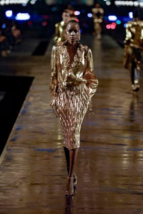 Saint Laurent Spring Summer 2027 fashion show during Paris Fashion Week on September 29, 2026, in Paris, France  Copyright: xAgencex xBestimagexAgencex xBestimagex