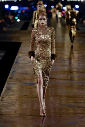 Saint Laurent Spring Summer 2027 fashion show during Paris Fashion Week on September 29, 2026, in Paris, France  Copyright: xAgencex xBestimagexAgencex xBestimagex