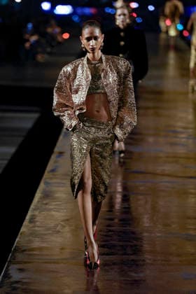 Saint Laurent Spring Summer 2027 fashion show during Paris Fashion Week on September 29, 2026, in Paris, France  Copyright: xAgencex xBestimagexAgencex xBestimagex