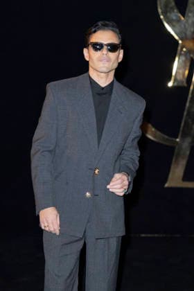 Rami Malek at the Saint Laurent Women’s Ready-to-Wear Spring Summer 2027 show photocall during Paris Fashion Week (PFW) at the Trocadéro Fountain in Paris, France, on September 29, 2026. Olivier Borde, Bestimage, photocall for the Saint Laurent Women’s Ready-to-Wear Spring Summer 2027 show during Paris Fashion Week (PFW) at the Trocadéro Fountain in Paris, France, on September 29, 2026, France  Copyright: xOLIVIERxBORDEx xBESTIMAGExOLIVIERxBORDEx xBESTIMAGEx