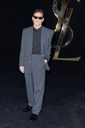 Rami Malek at the Saint Laurent Women’s Ready-to-Wear Spring Summer 2027 show photocall during Paris Fashion Week (PFW) at the Trocadéro Fountain in Paris, France, on September 29, 2026 Olivier Borde Bestimage photocall for the Saint Laurent Women’s Ready-to-Wear Spring Summer 2027 show during Paris Fashion Week (PFW) at the Trocadéro Fountain in Paris, France, on September 29, 2026 France  Copyright: xOLIVIERxBORDEx xBESTIMAGExOLIVIERxBORDEx xBESTIMAGEx