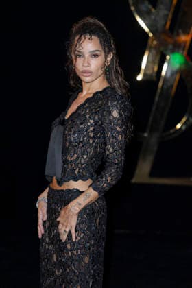 Zoë Kravitz at the Saint Laurent Women’s Ready-to-Wear Spring Summer 2027 show photocall during Paris Fashion Week (PFW) at the Trocadéro Fountain in Paris, France, on September 29, 2026 Olivier Borde Bestimage photocall for the Saint Laurent Women’s Ready-to-Wear Spring Summer 2027 show during Paris Fashion Week (PFW) at the Trocadéro Fountain in Paris, France, on September 29, 2026 France  Copyright: xOLIVIERxBORDEx xBESTIMAGExOLIVIERxBORDEx xBESTIMAGEx