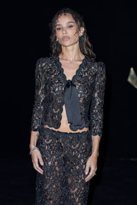 Zoë Kravitz at the Saint Laurent Women’s Ready-to-Wear Spring Summer 2027 show photocall during Paris Fashion Week (PFW) at the Trocadéro Fountain in Paris, France, on September 29, 2026 Olivier Borde Bestimage photocall for the Saint Laurent Women’s Ready-to-Wear Spring Summer 2027 show during Paris Fashion Week (PFW) at the Trocadéro Fountain in Paris, France, on September 29, 2026 France  Copyright: xOLIVIERxBORDEx xBESTIMAGExOLIVIERxBORDEx xBESTIMAGEx