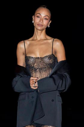 Zoe Saldana at the Saint Laurent Women’s Ready-to-Wear Spring Summer 2027 show photocall during Paris Fashion Week (PFW) at the Trocadéro Fountain in Paris, France, on September 29, 2026. Olivier Borde, Bestimage: Photocall for the Saint Laurent Women’s Ready-to-Wear Spring Summer 2027 show during Paris Fashion Week (PFW) at the Trocadéro Fountain in Paris, France, on September 29, 2026. France  Copyright: xOLIVIERxBORDEx xBESTIMAGExOLIVIERxBORDEx xBESTIMAGEx