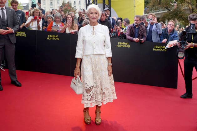 ABB FILMFEST- Dame Helen Mirren die britische Schauspielerin Preistraegerin bei der Verleihung des Douglas Sirk Preis Roter Teppich auf dem FilmFest Hamburg 2026 im Kino Cinemaxx Dammtor in Hamburg am 29.09.2026 Hamburg Deutschland