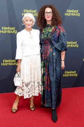ABB FILMFEST- Malika Rabahallah, Helen Mirren Verleihung bei der Verleihung des Douglas Sirk Preis Roter Teppich auf dem FilmFest Hamburg 2026 im Kino Cinemaxx Dammtor in Hamburg am 29.09.2026 Hamburg Deutschland
