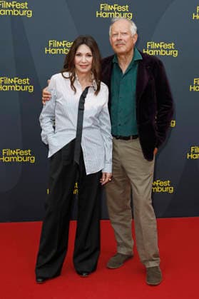 Iris Berben und Axel Milberg bei der Premiere des ZDF-Fernsehfilms Die dritte Hochzeit auf dem 34. Filmfest Hamburg 2026 im Cinemaxx Dammtor. Hamburg, 29.06.2026