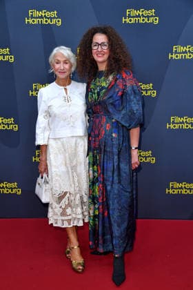 Helen Mirren und Malika Rabahallah bei der Verleihung des Douglas Sirk Preis für Helen Mirren in Hamburg am 29.09.2026