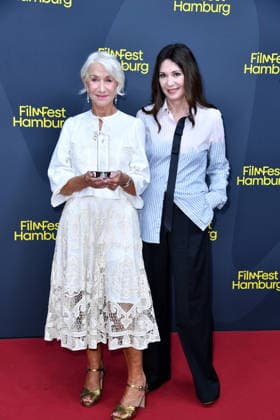 Helen Mirren und Iris Berben bei der Verleihung des Douglas Sirk Preis für Helen Mirren in Hamburg am 29.09.2026
