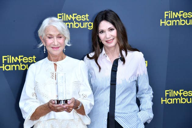 Helen Mirren und Iris Berben bei der Verleihung des Douglas Sirk Preis für Helen Mirren in Hamburg am 29.09.2026