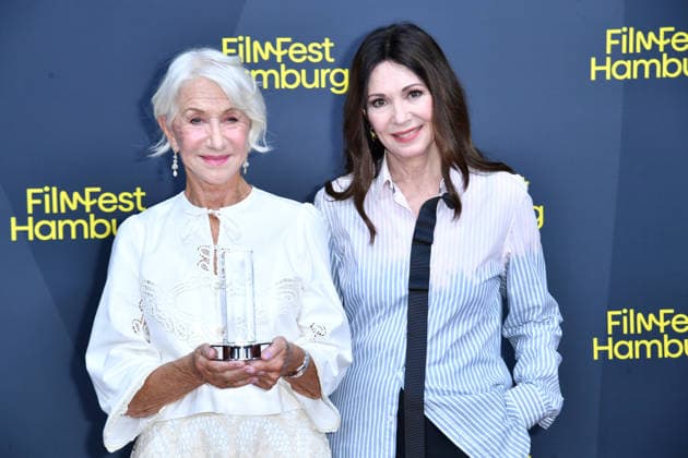 Helen Mirren und Iris Berben bei der Verleihung des Douglas Sirk Preis für Helen Mirren in Hamburg am 29.09.2026