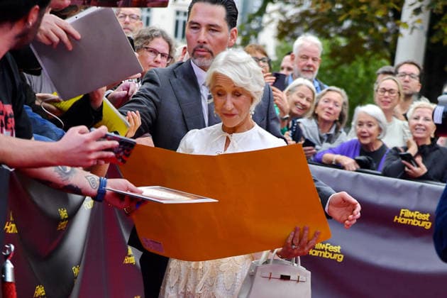 Helen Mirren bei der Verleihung des Douglas Sirk Preis für Helen Mirren in Hamburg am 29.09.2026