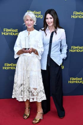 Helen Mirren und Iris Berben bei der Verleihung des Douglas Sirk Preis für Helen Mirren in Hamburg am 29.09.2026