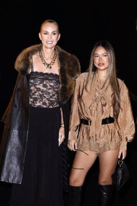 Laeticia Hallyday and her daughter Joy at the photocall for the Saint Laurent Women’s Ready-to-Wear Spring Summer 2027 show during Paris Fashion Week (PFW) at the Fontaine du Trocadéro in Paris, France, on September 29, 2026 Olivier Borde Bestimage Laeticia Hallyday and her daughter Joy at the photocall for the Saint Laurent Women’s Ready-to-Wear Spring Summer 2027 show during Paris Fashion Week (PFW) at the Trocadéro Fountain in Paris, France, on September 29, 2026 Paris, France  Copyright: xOLIVIERxBORDEx xBESTIMAGExOLIVIERxBORDEx xBESTIMAGEx