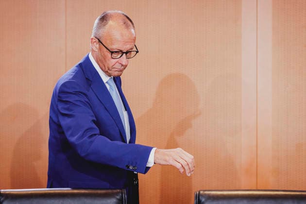 Friedrich Merz (CDU), Bundeskanzler, aufgenommen im Rahmen der Sitzung des Kabinetts im Bundeskanzleramt in Berlin, 30.09.2026. Berlin Deutschland Copyright: xFlorianxGaertnerx