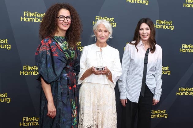 FILMFEST HAMBURG 2026 - Tag 5 Malika Rabahallah, Helen Mirren, Iris Berben, Verleihung Douglas Sirk Preis, Filmfest Hamburg, 29.09.2026 Copyright: xEventpressxBecherx