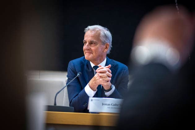 Epstein-horing starter i Stortinget Oslo 20260930. Statsminister Jonas Gahr Store (Ap) under Stortingets kontroll- og konstitusjonskomitÃ apne horing om praksisen i Utenriksdepartementet og Jeffrey Epsteins nettverk i Norge. Foto: Heiko Junge NTB Oslo Norge 0S-NL29FPNI EDITORIAL USE ONLY Ref:_BNC_POL0S-NL29FPNI.jpg Copyright: xHeikoxJungex xNTBx