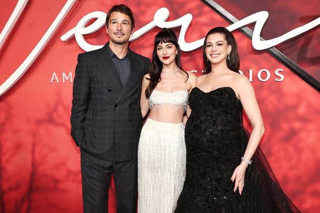 Inside arrivals for the Verity New York premiere at AMC Lincoln Square 13 Featuring: Josh Hartnett, Dakota Johnson and Anne Hathaway Where: New York, New York, United States When: 29 Sep 2026 Credit: Dave Allocca Starpix INSTARimages EDITORIAL USE ONLY. NOT FOR USE BY NEWSPAPERS BASED IN THE UK. Copyright: xx instar56068649